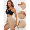 Allegra K Women's High Waisted Shapewear Slip Shorts Thigh Slimmers Tummy Control Panties 3 Packs - 3 of 4