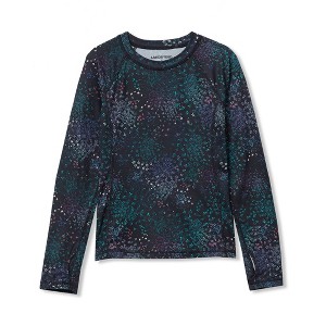 Lands' End Kids Thermal Base Layer Long Underwear Thermaskin Crew Neck Shirt - 1 of 2