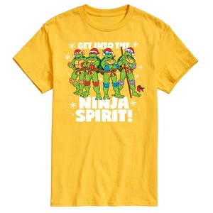 Men's - Teenage Mutant Ninja Turtles - Get Into The Ninja Spirit Short Sleeve Graphic T-Shirt - 1 of 4
