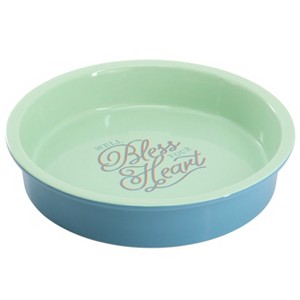 Wanda June Home by Miranda Lambert Breakfast 9 Inch Round Stoneware Pie Pan in Teal - 1 of 4