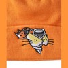 Cheetos Chester Cheetah Beanie Embroidered Character Design Fold Cuffed Knit Hat Orange - 2 of 4