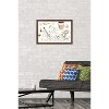 Trends International Pokémon: Pikachu Lifestyle - Map Framed Wall Poster Prints - 2 of 4
