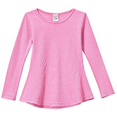 City Threads USA-Made Thermal Girls Soft & Cozy Long Sleeve Tunic