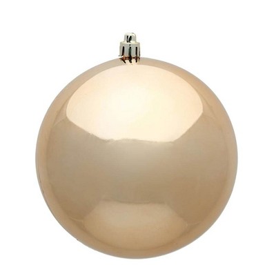 Vickerman 2.75" Shiny Drilled Shatterproof Christmas Ball Ornament - Gold