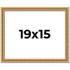 PosterPalooza | Refined Gold Picture Frame - UV Acrylic, Backing Board, Hanging Hardware Included - 2 of 4