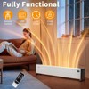 Karl Home 1500-Watt 48 in. Electric Baseboard Space Heater with 3 Heat Settings - 3 of 4