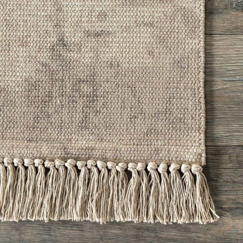 nuLOOM Sunny Abstract  Fringe Area Rug, 6 of 11