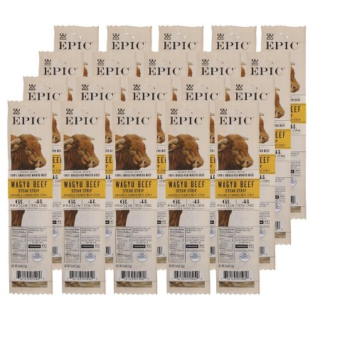  EPIC Bars, Variety Pack (Chicken, Beef, Venison),  Keto-Friendly, 12 Bars : Grocery & Gourmet Food