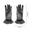 Unique Bargains Women's Bow Mesh Sunblock Mittens 1 Pair - 3 of 4