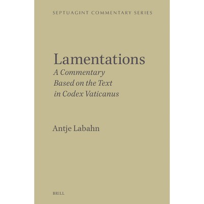 Lamentations - (Septuagint Commentary) by  Antje Labahn (Hardcover)