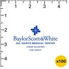 Baylor Scott And White All Saints Logo 100Ct Sticker Pack Miscellaneous 100 Ct. Sticker Pack - 2 of 4