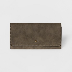 Flap Trifold Wallet - Universal Thread Olive, Women