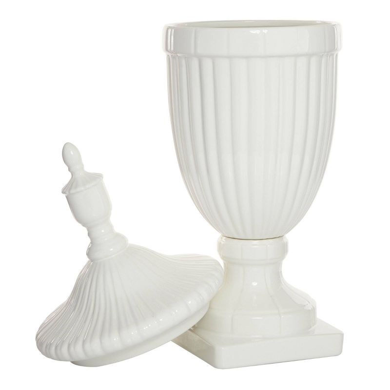 26&#34; Modern Ceramic Urn Vase White - Olivia &#38; May, 5 of 26