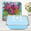 Courtside Market Wildflowers  3-in-1 20 oz Soy Wax Candle with Decorative Art Lid - 3 of 4
