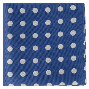 INSPIRE CHIC Men's Polka Dots Business Tuxedo Wedding Pocket Squares Handkerchief - 1 of 4