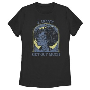 Women's Disney Hocus Pocus Billy Zombie Get Out Much T-Shirt - 1 of 3