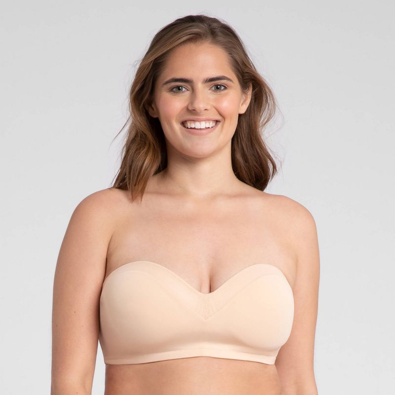 All.You. LIVELY Women's No Wire Strapless Bra, 4 of 11
