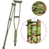 My Crutches - Youth Junior Crutches for Kids w Adjustable Handgrip and Length! for Children 3'9" to 4'5" - Made of Lightweight, Durable Aluminum with - 3 of 4