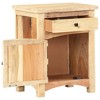 vidaXL Bedside Cabinet 15.7 in.x11.8 in.x19.7 in. Solid Reclaimed Wood - 3 of 4