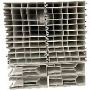 Outdoor Fence Screens Louvered Vinyl Fence No Dig Fence Panel Kit 2 Panels 48" W x 36" H for Garden Pet Playpen - 4 of 4