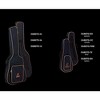Ortega Guitars Soprano Ukulele Economy Gig Bag - 10 mm Soft Padding - Black - 3 of 3