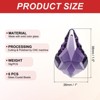 Unique Bargains Hanging Ornament DIY Craft K9 Crystal Pendant Teardrop beads 6 Pcs - 2 of 4