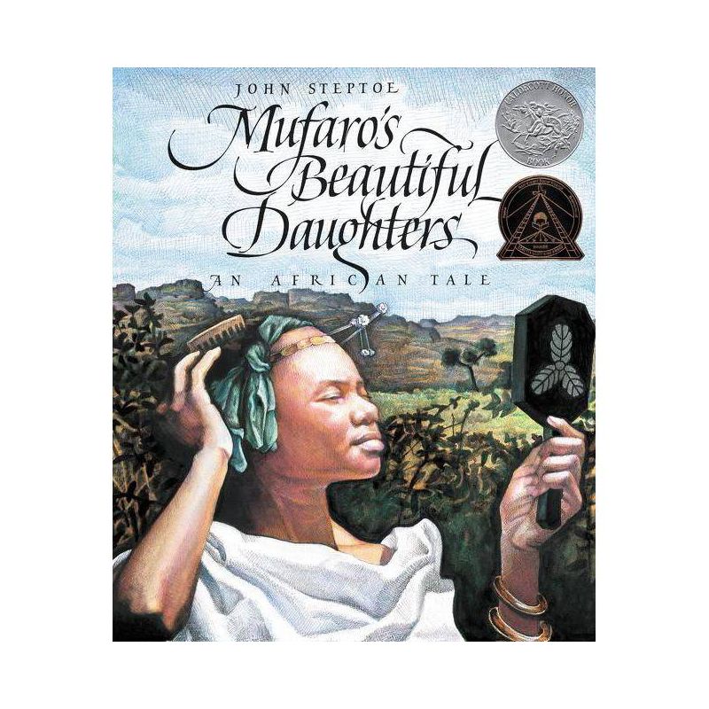 Mufaro's Beautiful Daughters - (Reading Rainbow Books) by  John Steptoe (Hardcover), 1 of 2