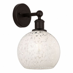 White Mouchette - 1 Light Wall Sconce In Modern Style-12.25 Inches Tall and 8 Inches Wide - 1 of 1