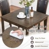 5-Piece Dining Set with a Square Table and 4 Chairs for Kitchen, Dining Room - 4 of 4