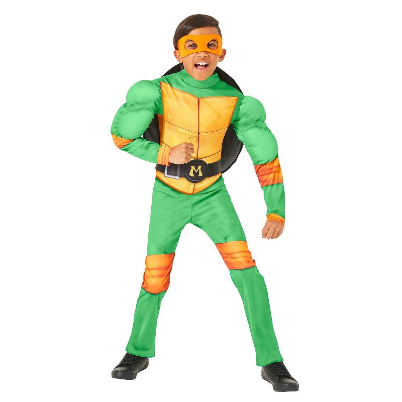 Teenage Mutant Ninja Turtles Michaelanglo Movie Boys' Costume, 1 of 2