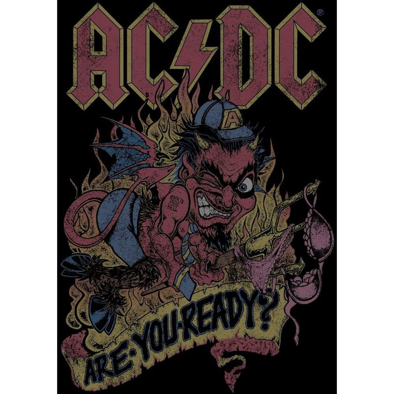 AC/DC Are You Ready Men's Black T-shirt, 2 of 4