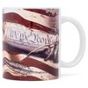 Elanze Designs Constitution Flag Collage 11 Ounce White Ceramic Coffee Mug - 2 of 2