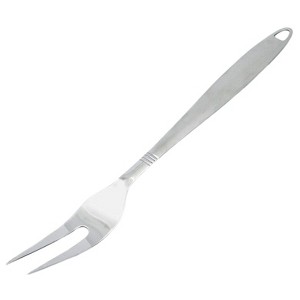 Chef Craft 12.5" Long Stainless Steel Meat Serving Fork with Attractive Brushed Finish Handle - 1 of 4