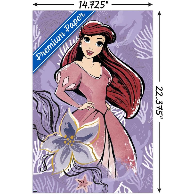 Trends International Disney Ultimate Princess Celebration - Ariel Unframed Wall Poster Prints, 3 of 7