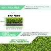 GoSports Golf Hitting Mat - PRO 5 x 3 ft - 5 mm Artificial Turf Training Mat for Indoor/Outdoor Swing Practice, Includes 3 Rubber Tees - Green - 3 of 4