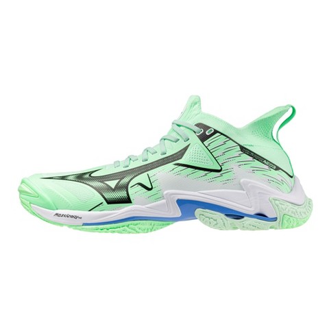 Mizuno Wave Lightning Neo 3 Volleyball Shoe, 8, Neo Mint-White