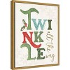 Amanti Art 16"x20" Elegant Holiday VII by Veronique Charron Framed Canvas Wall Art Print - 2 of 4