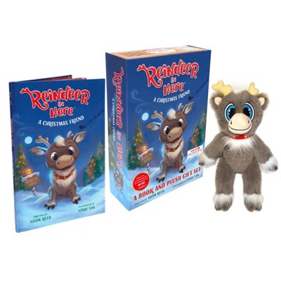 Reindeer in Here: A Christmas Friend - Target Exclusive by Adam Reed (Hardcover)