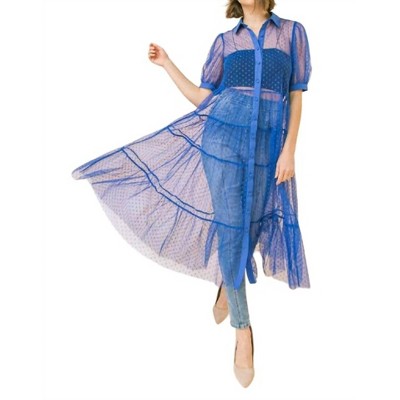 Women's Moon Sheer Top/Dress - FLYING TOMATO