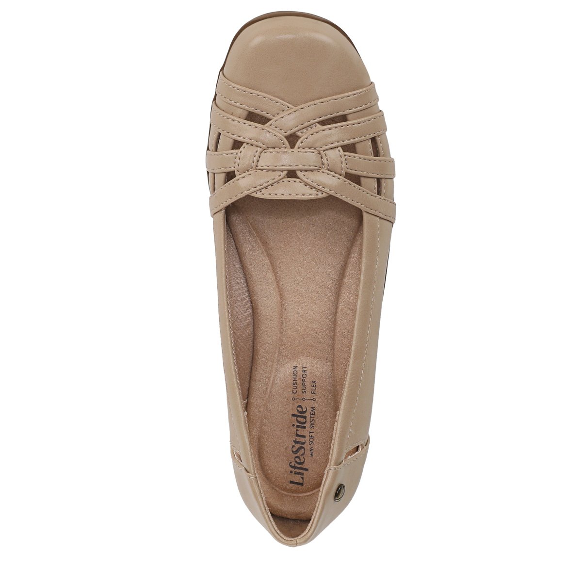 Обувь LifeStride Women's Diverse Ballet Flat Tender Taupe 8 N — фото 7