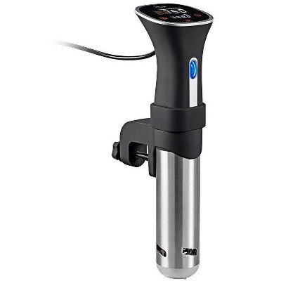 Monoprice 800W Black and Silver Sous Vide Immersion Cooker with LED Screen