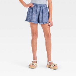 Girls' Ruffle Shorts - art class™ - 1 of 3