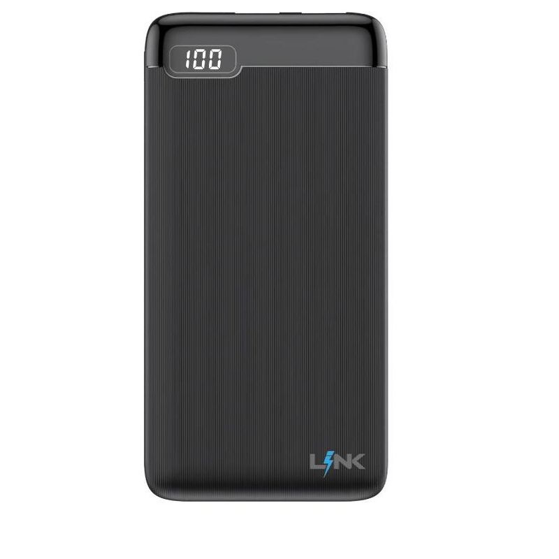 Link Portable Charger Power Bank 10,000mAH 5V/3A Slim Battery Pack with LED Power Indicator Dual Input/Output Ports & Intelligent Charging Technology, 3 of 8