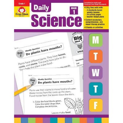 Daily Science Grade 1 - by  Evan-Moor Educational Publishers (Paperback)