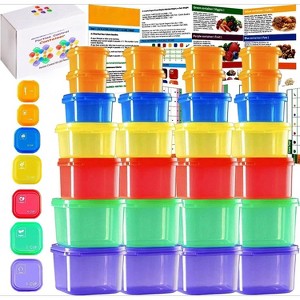 28-PC Portion Control Container Kit for 21-Day Plan, with e-Book & Tally Chart - 1 of 4