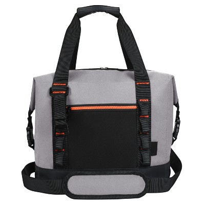 Solaris 30 Cans Cooler Bag, Collapsible Cooler with Zippered Top, Reusable Portable Grocery bags