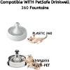 Nispira Charcoal Water Filter Replacements for Drinkwell 360 Pet Water Fountain, 24 Packs - 2 of 4