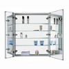 Fine Fixtures Bathroom Medicine Cabinet - Single Door, Recessed/Surface Mount - Right/Left Hinged - Mirrored Interior - 3 of 4