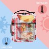 Small Insulated Lunch Bag for All Ages, Splash Proof Mini Portable Reusable Thermal Lunch Cooler Tote Bag, Upright Lunch Box - Tirrinia - 2 of 4