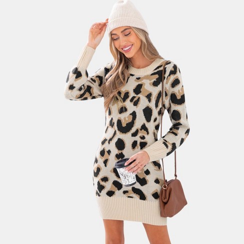 Leopard hot sale sweater target